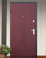 Двери входные железные Винилискожа