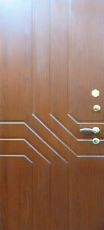 Входная железная дверь МДФ