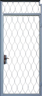 Входная дверь решетчатая Страж-7