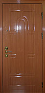Дверь входная металлическая с зеркалом №7