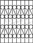 Железная Решетка №0042