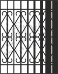 Железная Решетка №0047