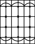 Стальная Решетка №9